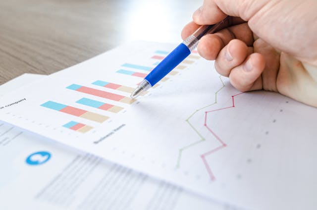analyzing financial report